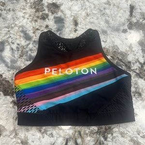 Pride Peloton sports bra